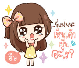 Molly,Pettish Girl. sticker #14782282