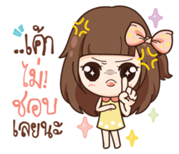 Molly,Pettish Girl. sticker #14782283