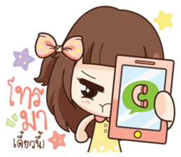 Molly,Pettish Girl. sticker #14782287