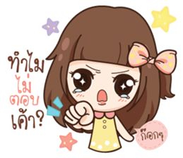 Molly,Pettish Girl. sticker #14782290