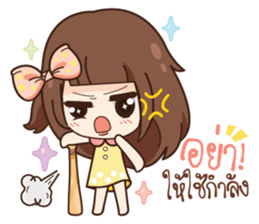 Molly,Pettish Girl. sticker #14782293