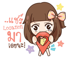 Molly,Pettish Girl. sticker #14782294