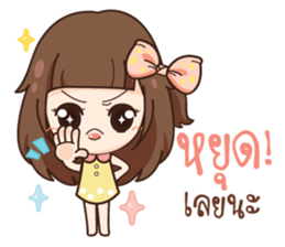 Molly,Pettish Girl. sticker #14782296