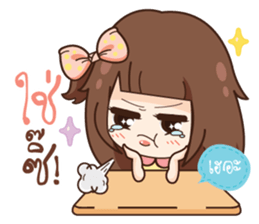 Molly,Pettish Girl. sticker #14782297