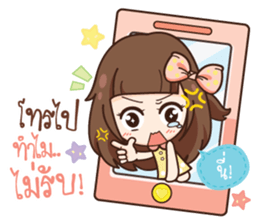 Molly,Pettish Girl. sticker #14782301