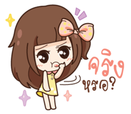 Molly,Pettish Girl. sticker #14782302