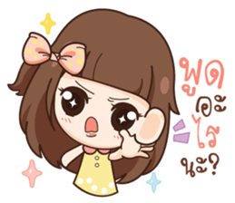 Molly,Pettish Girl. sticker #14782304