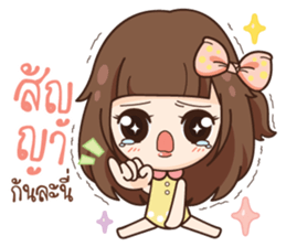 Molly,Pettish Girl. sticker #14782305