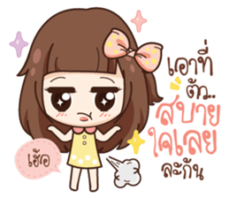 Molly,Pettish Girl. sticker #14782306