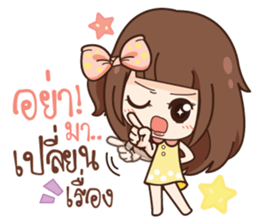 Molly,Pettish Girl. sticker #14782307