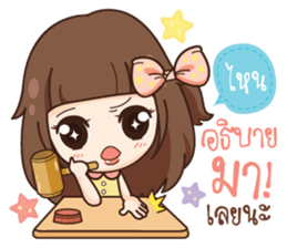 Molly,Pettish Girl. sticker #14782308