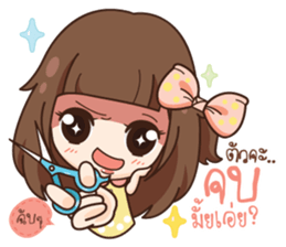 Molly,Pettish Girl. sticker #14782309