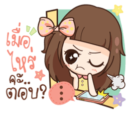 Molly,Pettish Girl. sticker #14782314