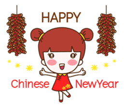 Jinny : Happy Chinese New Year sticker #14782601