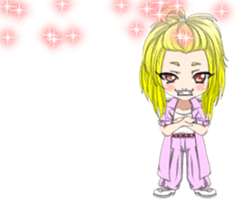 Lovely Girls Valentine English sticker #14782865