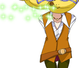 Lovely Cool fruit from Valentine English sticker #14783015