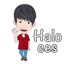 Jayden comes to Makassar sticker #14783502