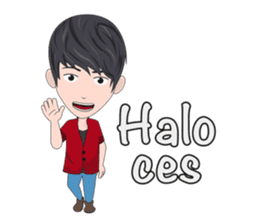 Jayden comes to Makassar sticker #14783502