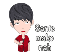 Jayden comes to Makassar sticker #14783503