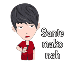 Jayden comes to Makassar sticker #14783503