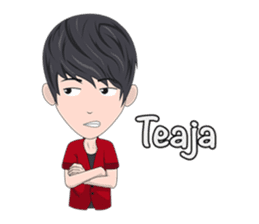 Jayden comes to Makassar sticker #14783504