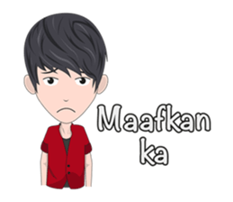 Jayden comes to Makassar sticker #14783508