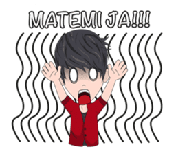 Jayden comes to Makassar sticker #14783509