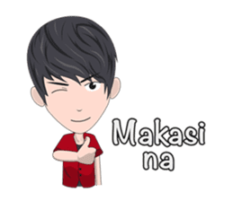 Jayden comes to Makassar sticker #14783512