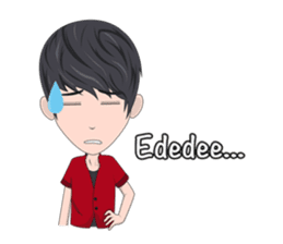 Jayden comes to Makassar sticker #14783514