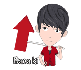 Jayden comes to Makassar sticker #14783519