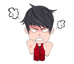 Jayden comes to Makassar sticker #14783522