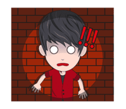 Jayden comes to Makassar sticker #14783523