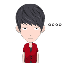 Jayden comes to Makassar sticker #14783525