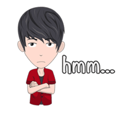 Jayden comes to Makassar sticker #14783530