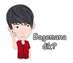 Jayden comes to Makassar sticker #14783536