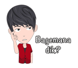 Jayden comes to Makassar sticker #14783536