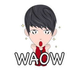 Jayden comes to Makassar sticker #14783537