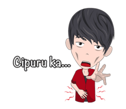 Jayden comes to Makassar sticker #14783539