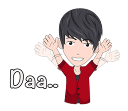 Jayden comes to Makassar sticker #14783541