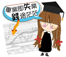 Oops! you never know what gonna happen ? sticker #14783639