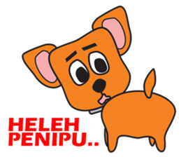 JOJO THE CUTE DOG sticker #14783997