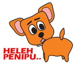 JOJO THE CUTE DOG sticker #14783997