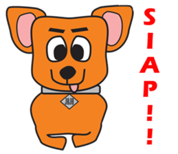 JOJO THE CUTE DOG sticker #14784008