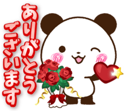 Large letters that stand out!6 sticker #14784040