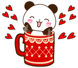 Large letters that stand out!6 sticker #14784041