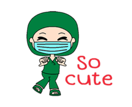 Proud to be a Nurse 2 (Scrub Nurse) sticker #14784202