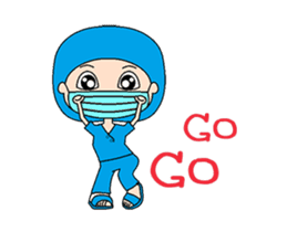 Proud to be a Nurse 2 (Scrub Nurse) sticker #14784211