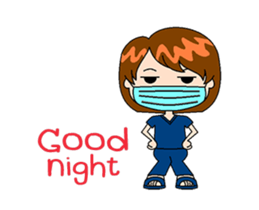 Proud to be a Nurse 2 (Scrub Nurse) sticker #14784220