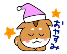 Lovely dog's life sticker #14784396