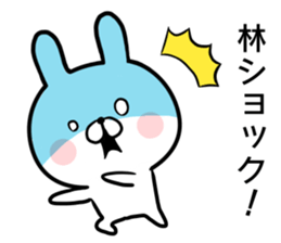 Hayashi's rabbit sticker sticker #14784445